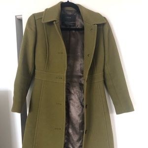 J Crew Double Cloth Lady Day Coat Size 000P